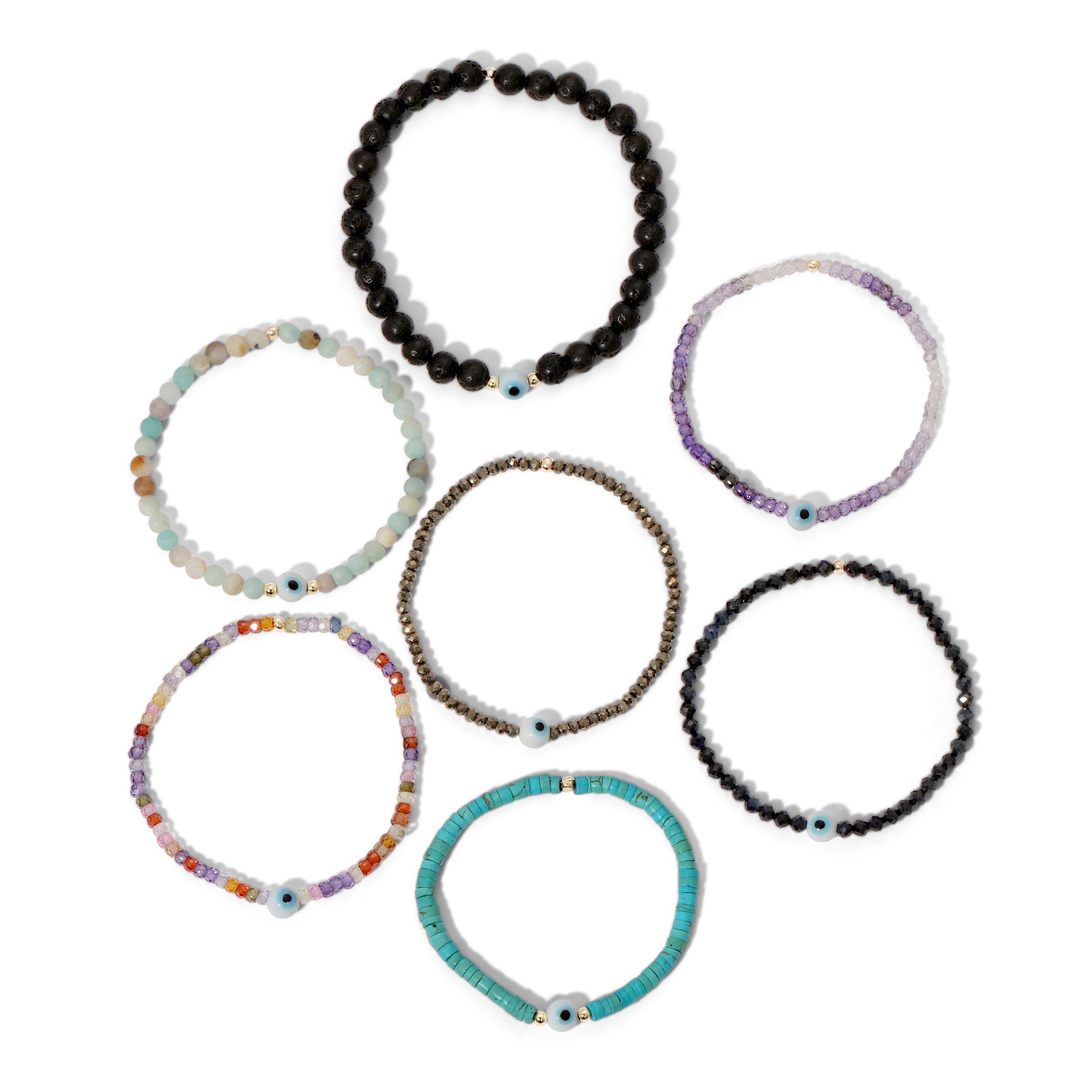 Evil Eye Stretch Bracelet