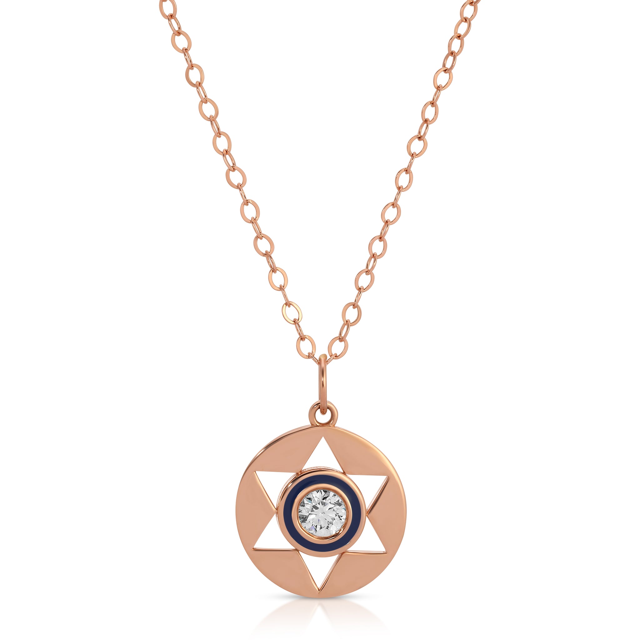 Cutout Star of David (Large, Rose)