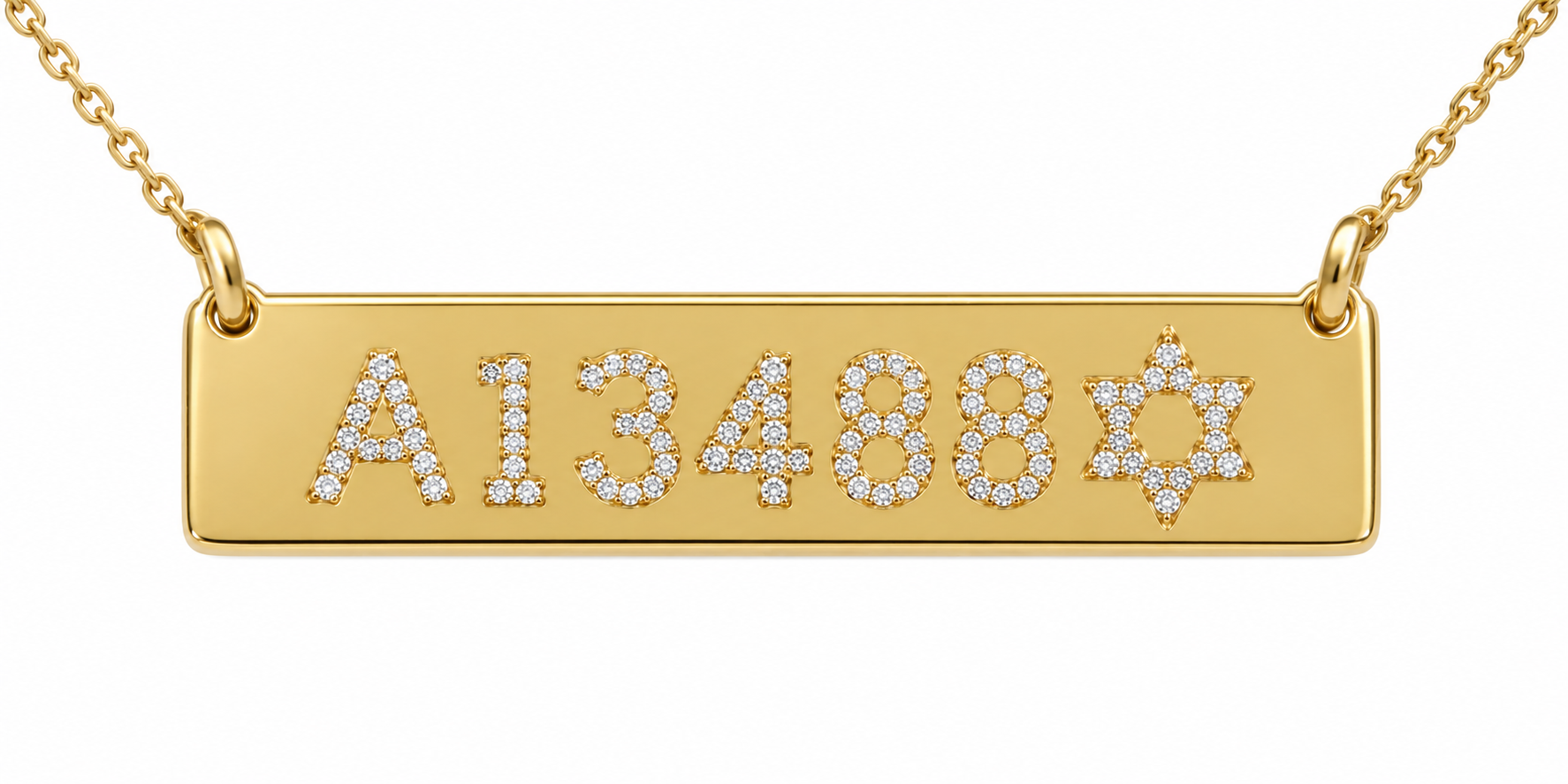 Diamond Tattoo Necklace