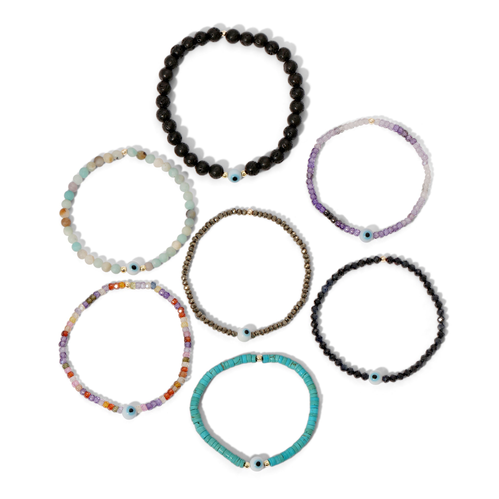 Evil Eye Stretch Bracelet