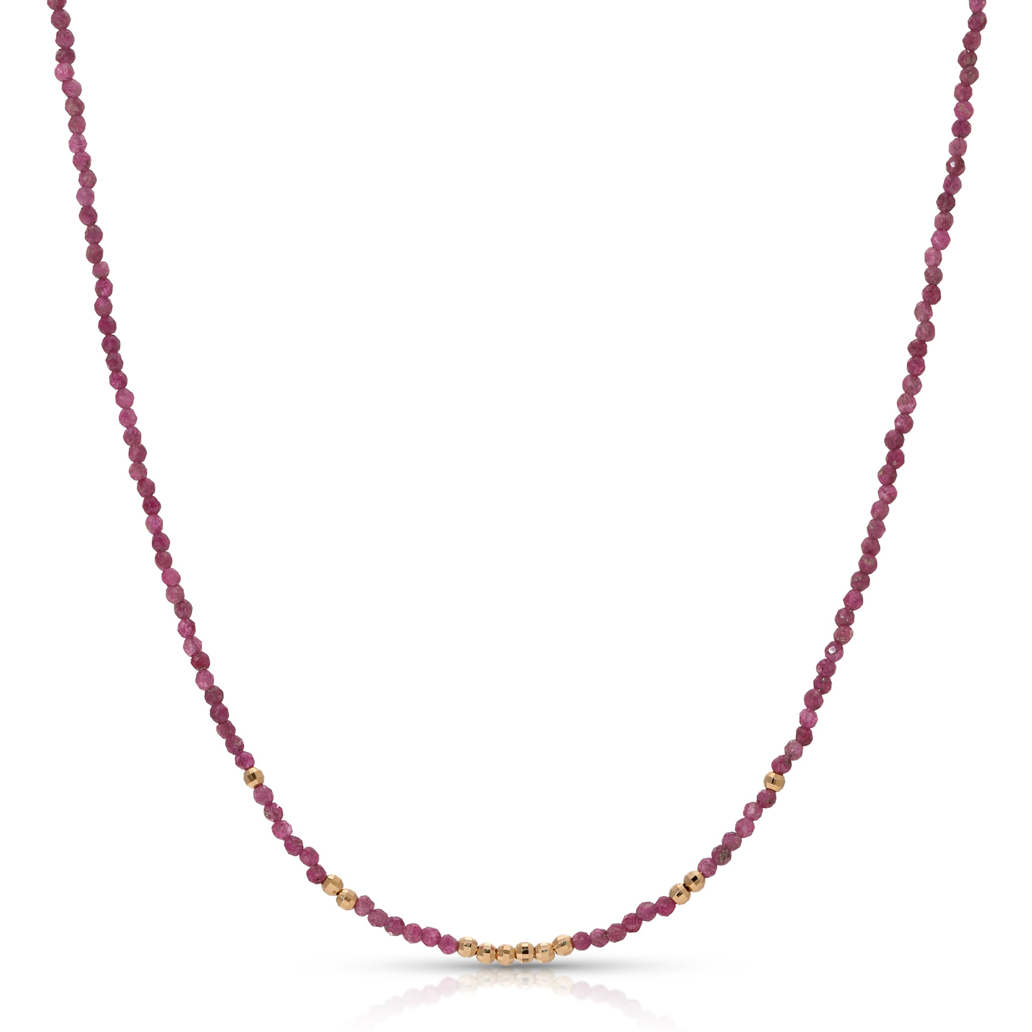 The Dainty Ruby Necklace