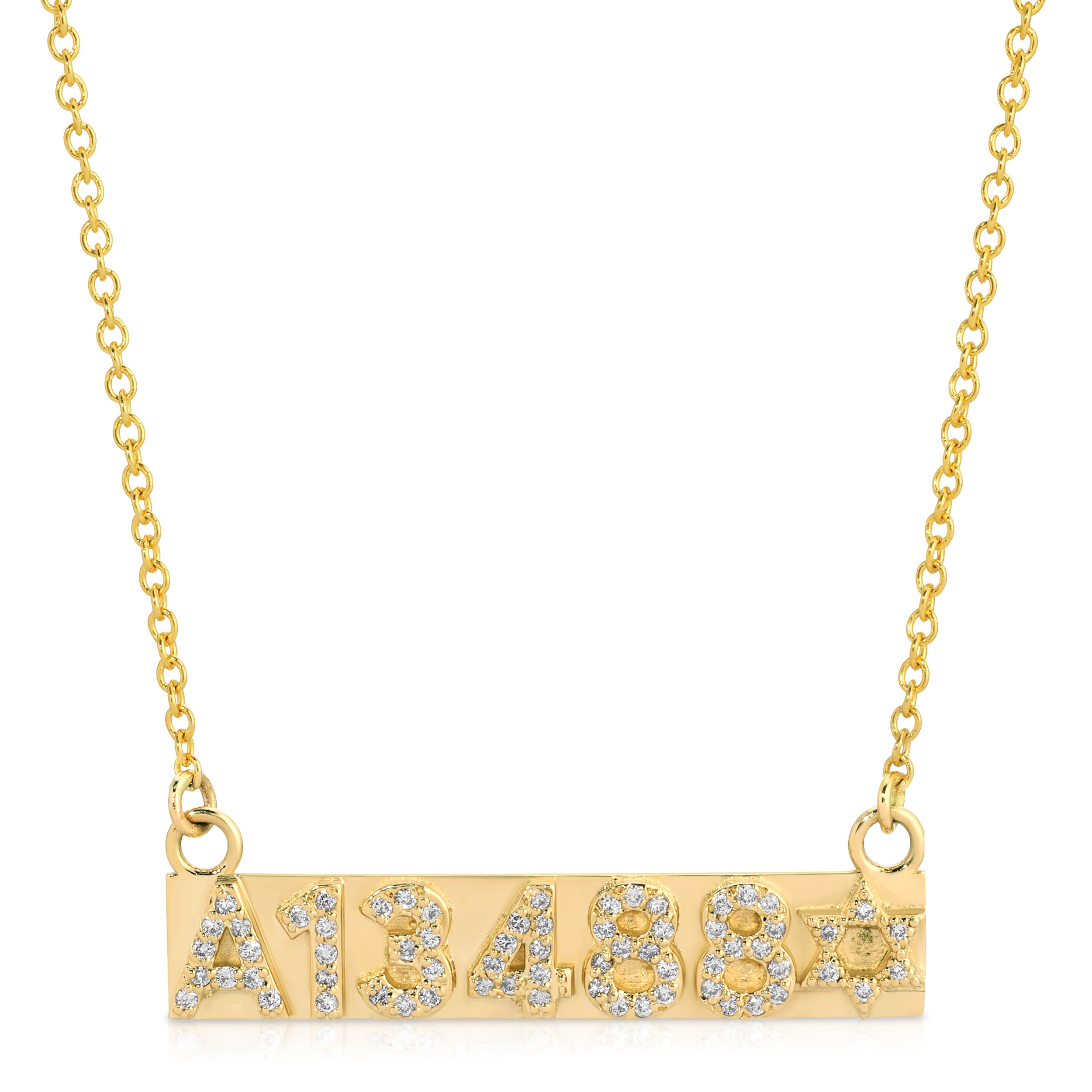 Diamond Tattoo Necklace