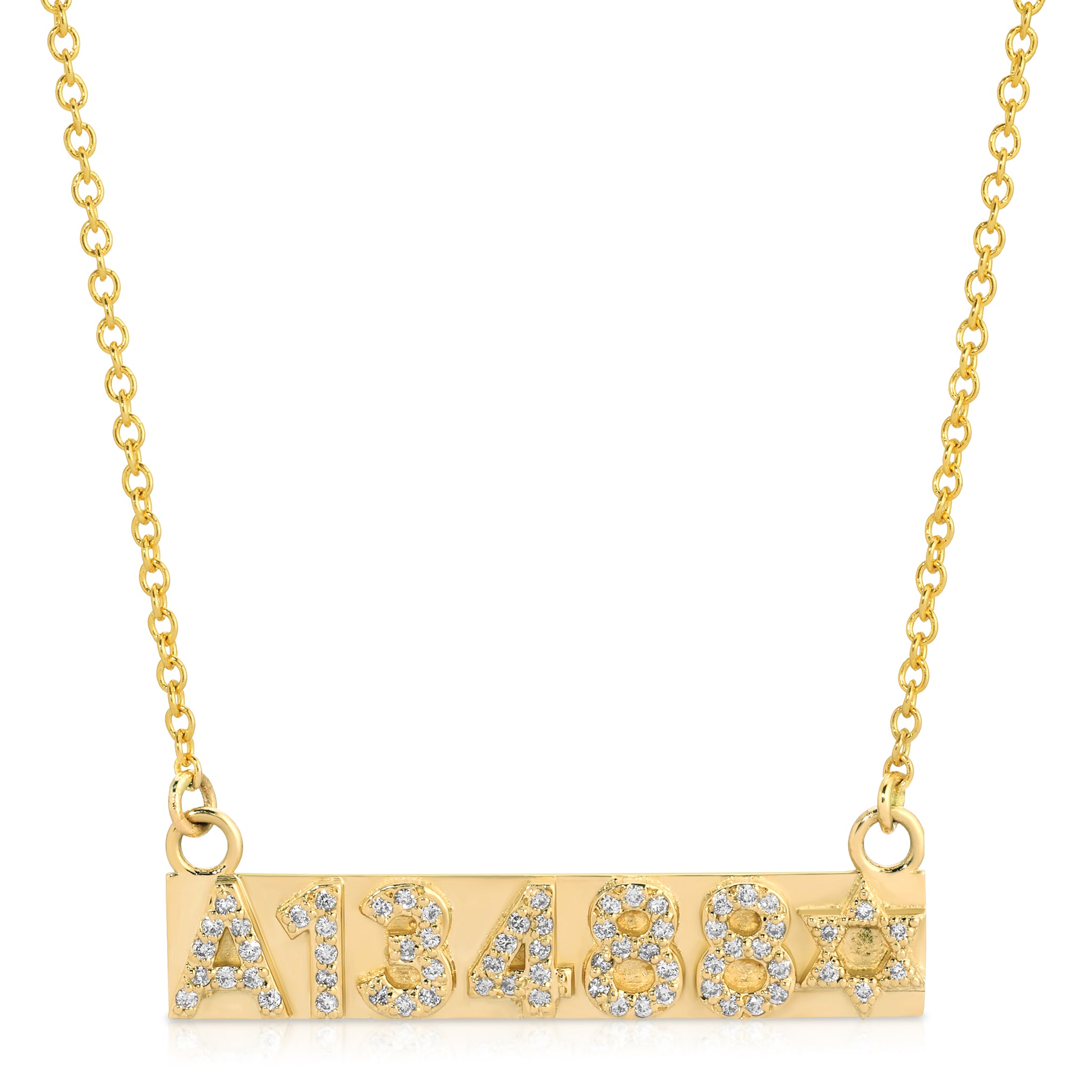 Diamond Tattoo Necklace