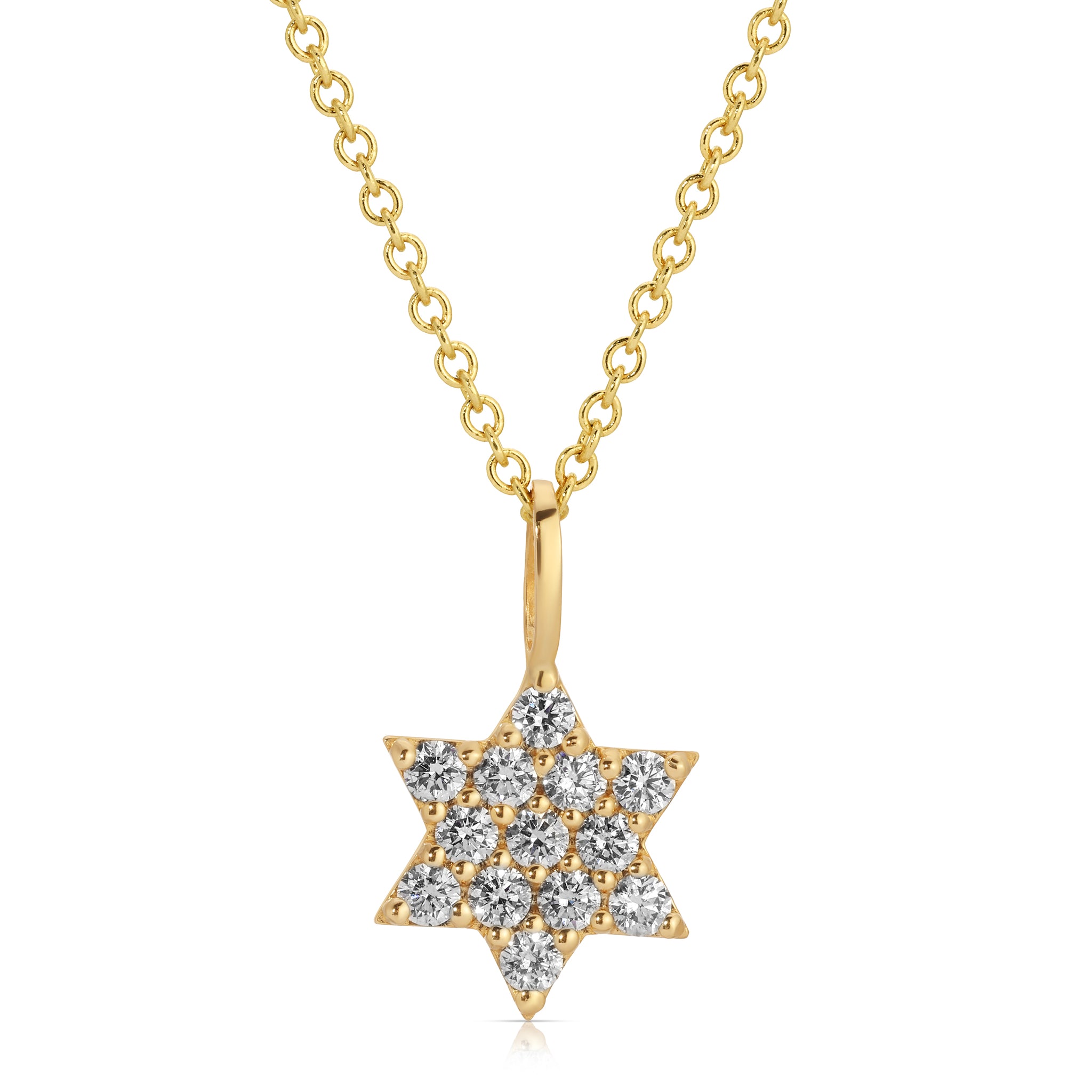 Large Pave Star of David