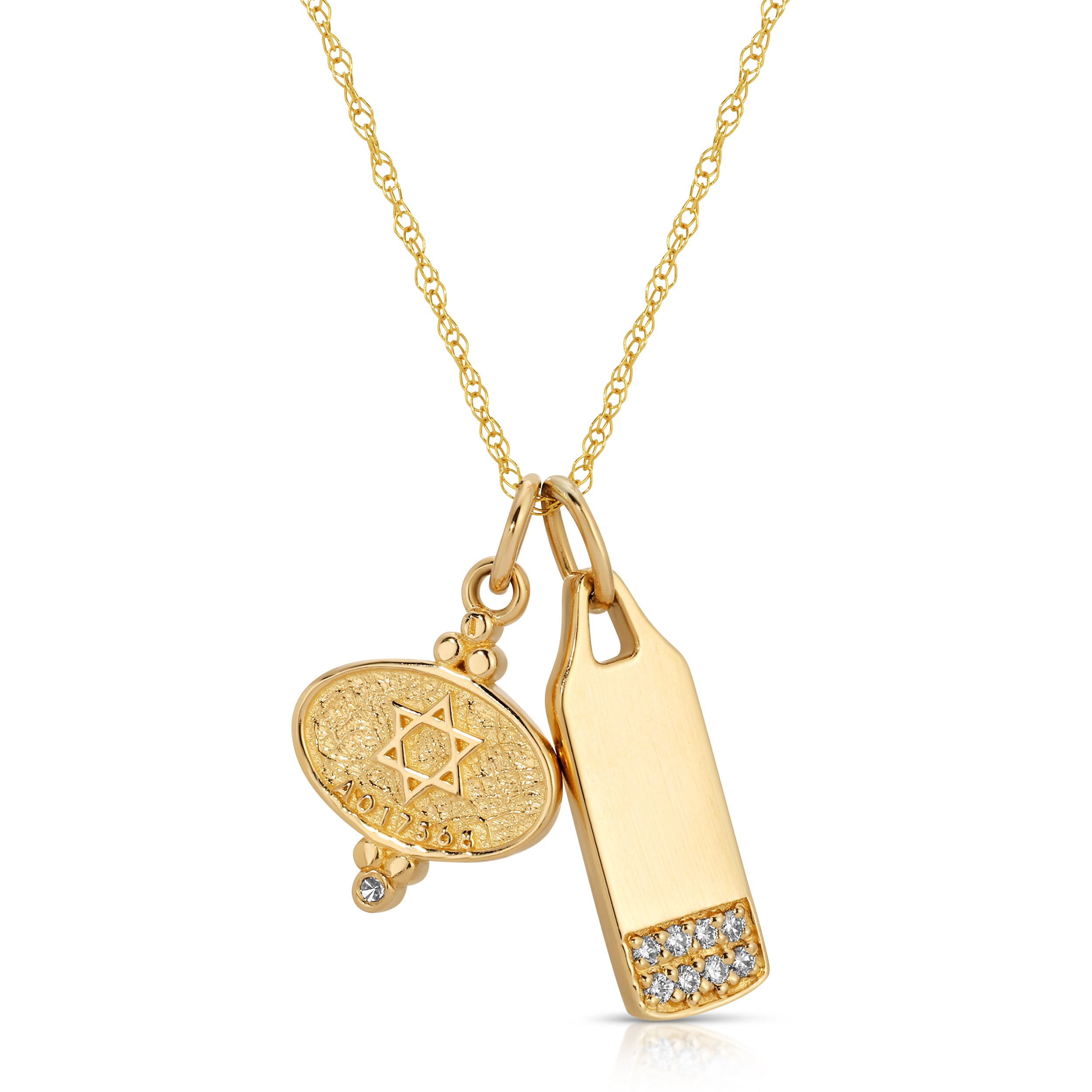 Deco & Tag Combo Necklace